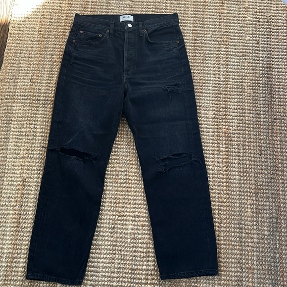 Agolde 90s crop in Bauhaus - Picture 2 of 8